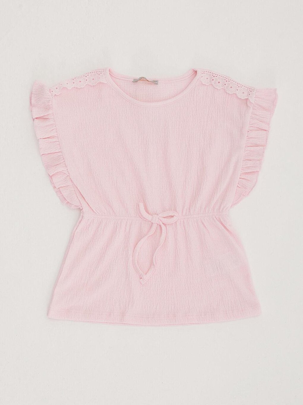 Girl's Wrap Ruffle Blouse