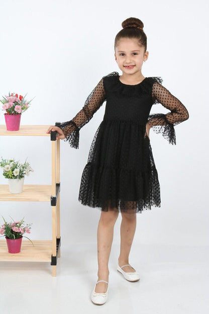 Shine Black Girl's Dress