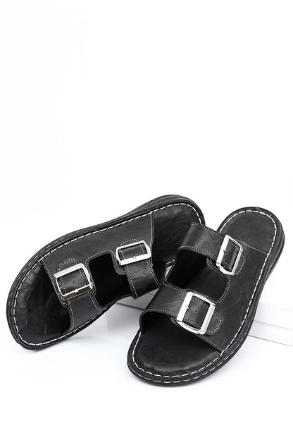 Genuine Leather Men's Slippers 20605