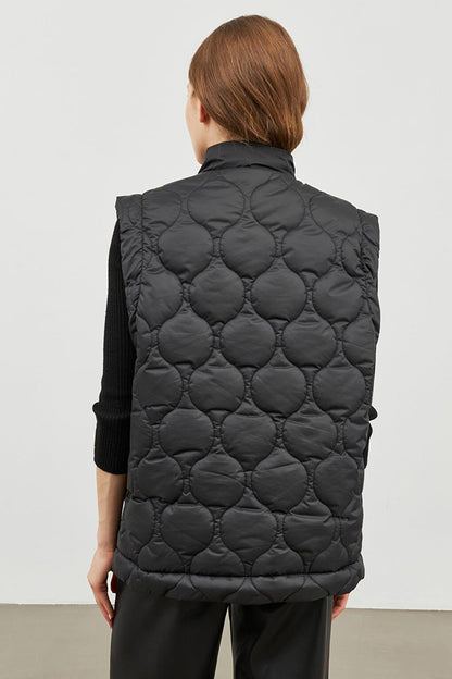 Women's Onion Pattern Quilted Vest BKY-3000