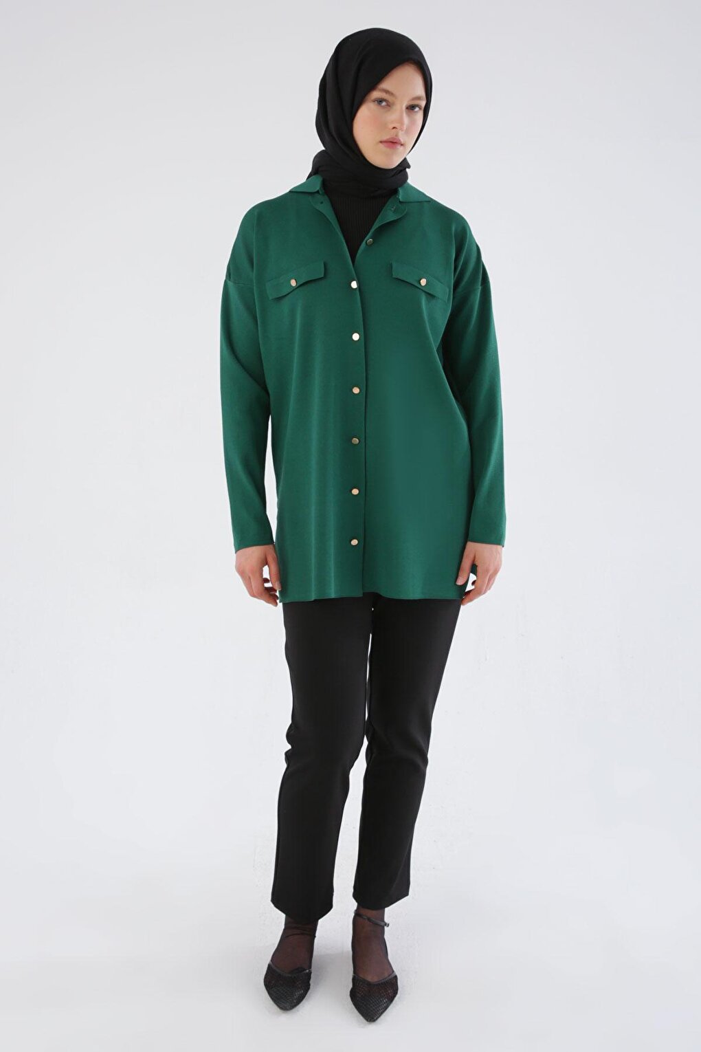 Zümrüt Fine Knitwear Shirt Tunic