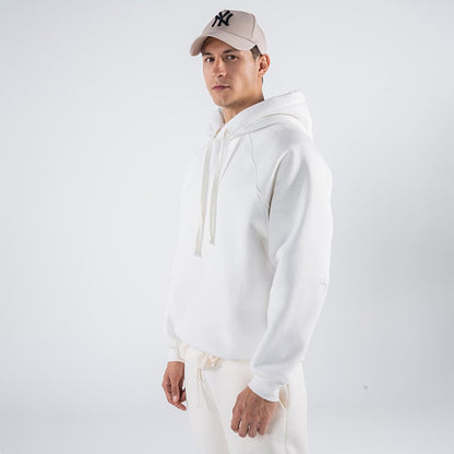 Men's Off-White Hooded Oversize Sweatshirt Hoodie