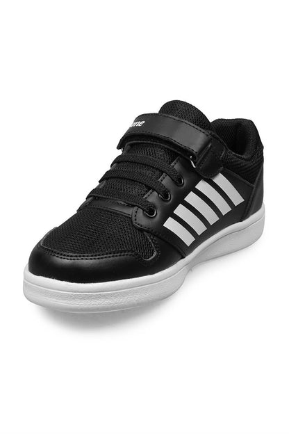 Children's Black-white Sports Shoes