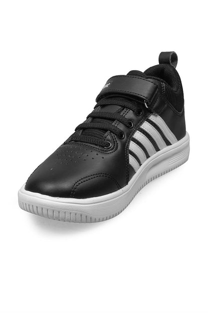 Children's Black-white Sports Shoes