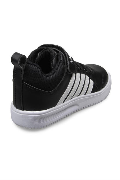 Children's Black-white Sports Shoes