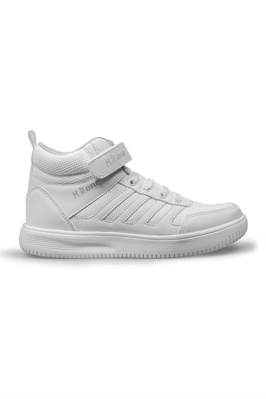 Children's White Sports Shoes