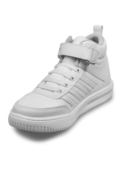 Children's White Sports Shoes