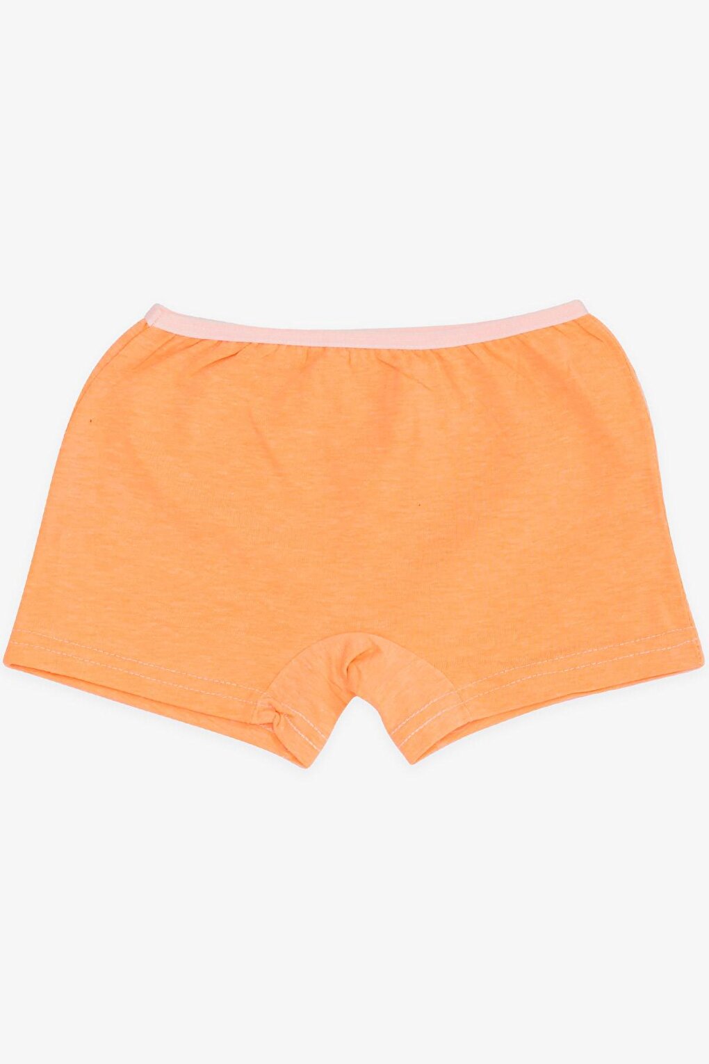 Girl's Boxer Bubble Printed Neon Orange (Age 9)