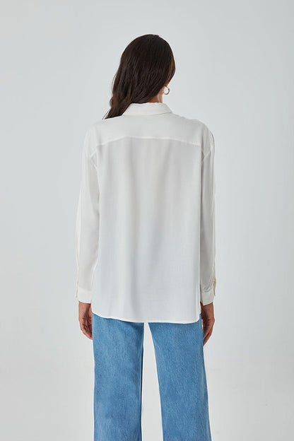 Viscose White Shirt