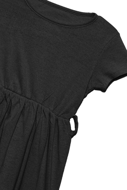 Black Summer Girl's Dress