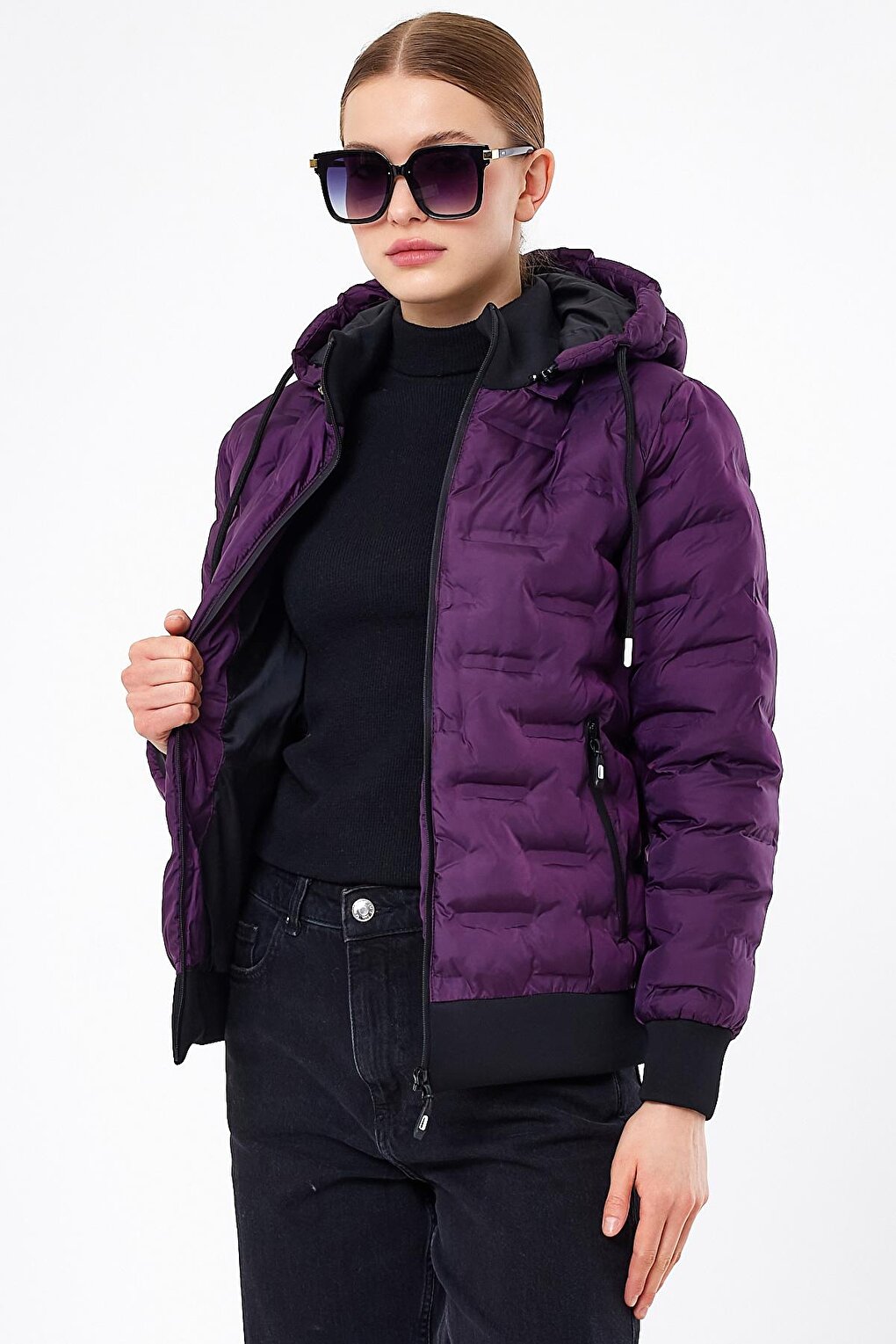 Elastic Women's Coat