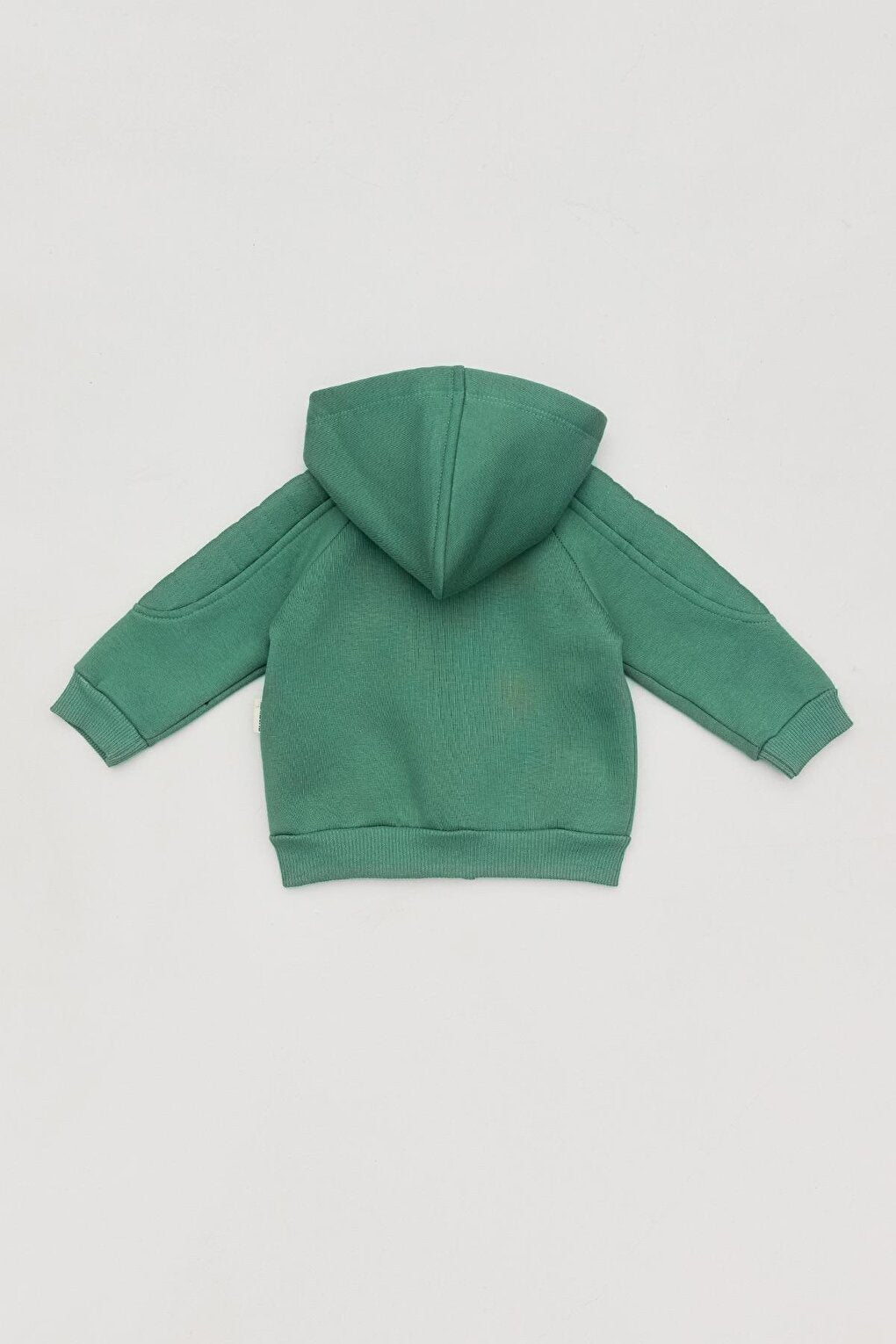 Printed Hooded Boy's Zippered Sweatshirt