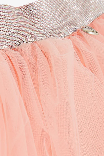 Girl's Skirt Tulle Salmon (9-12 Years)