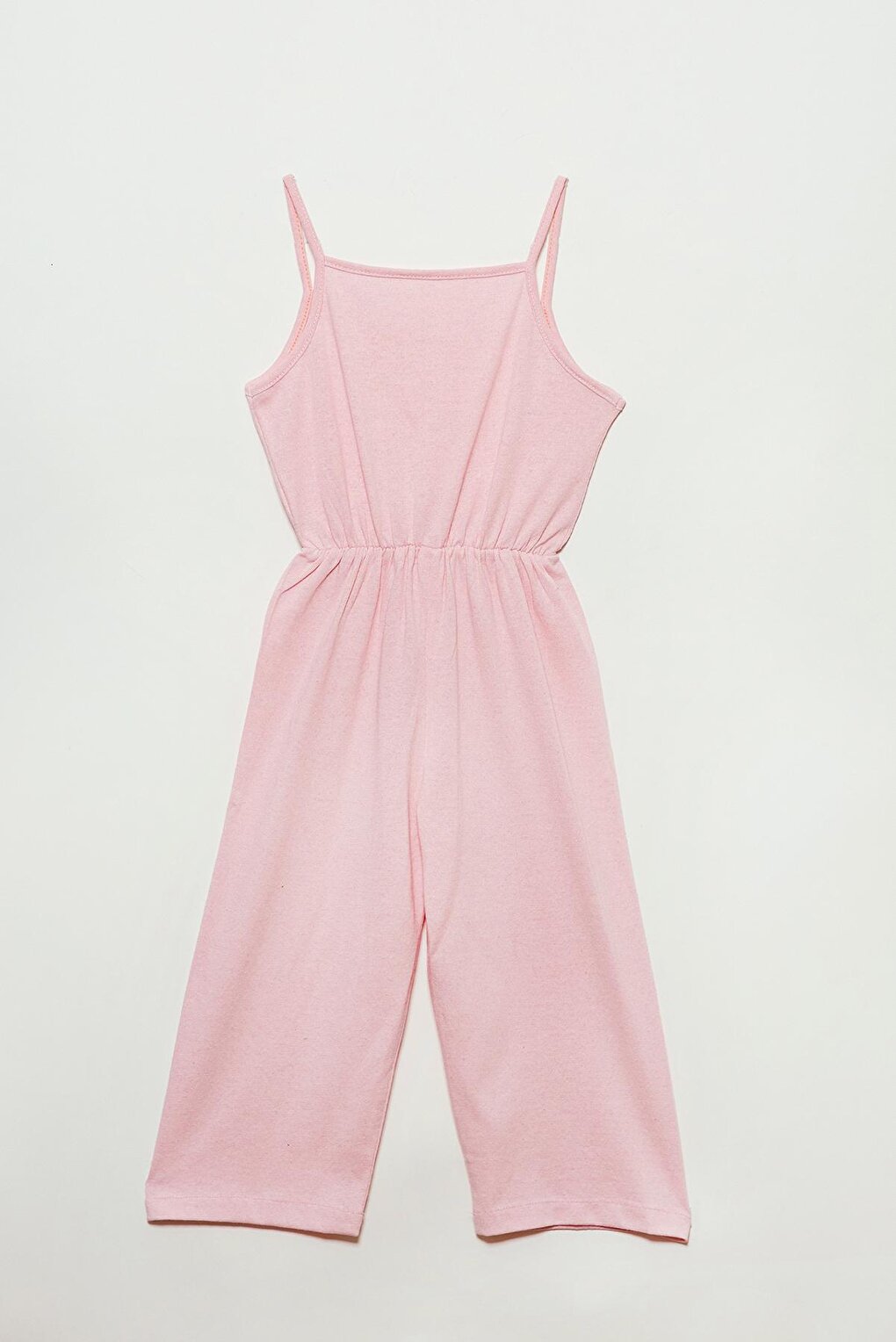 Pink Summer Girl's Jumpsuit