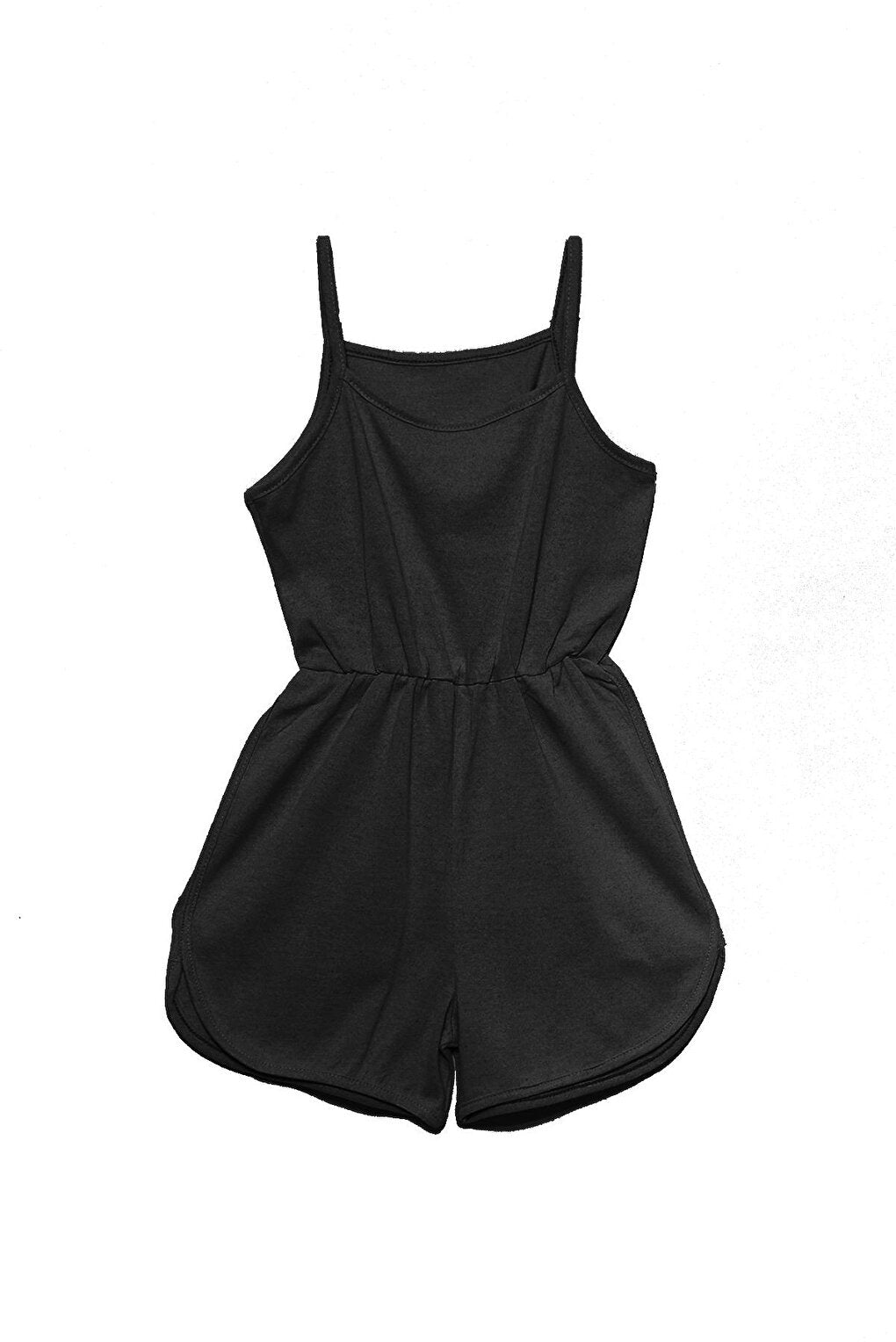 Girls' Jumpsuit with Black Shorts