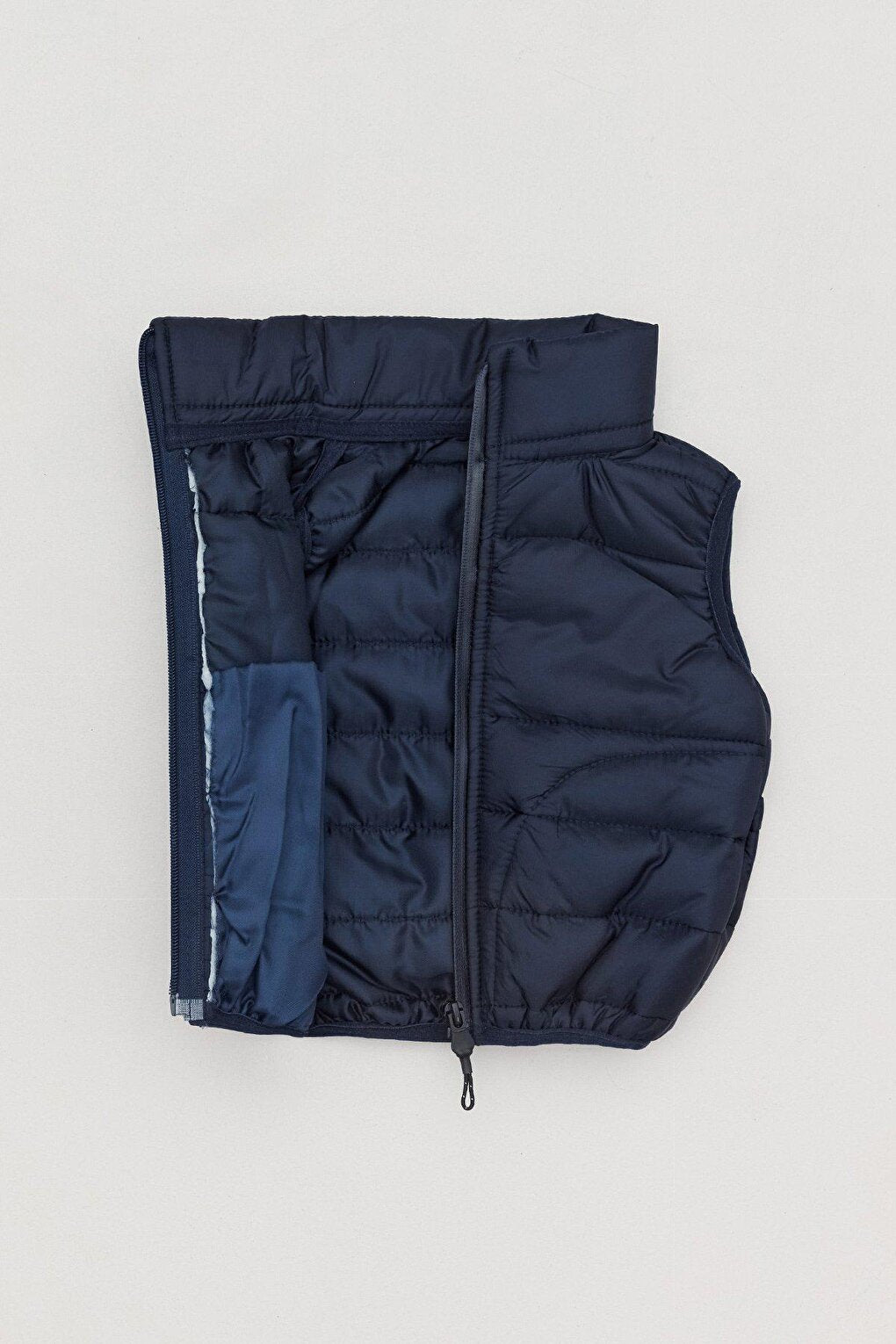 High Collar Boy's Puffer Vest