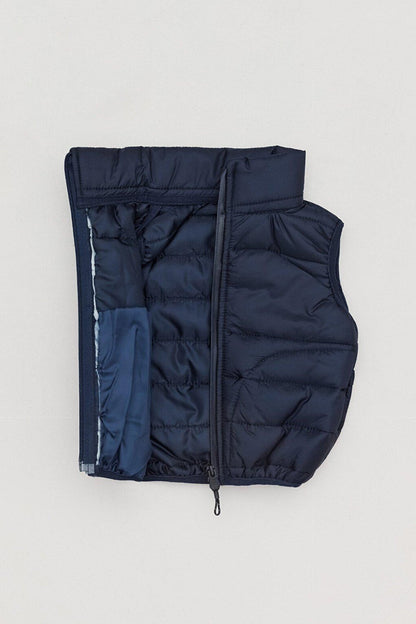 High Collar Boy's Puffer Vest