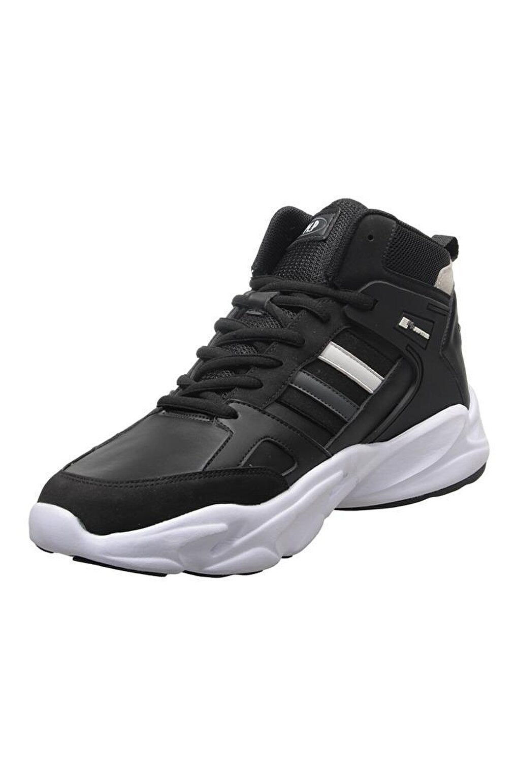 Unisex Black-white Basketball Shoes