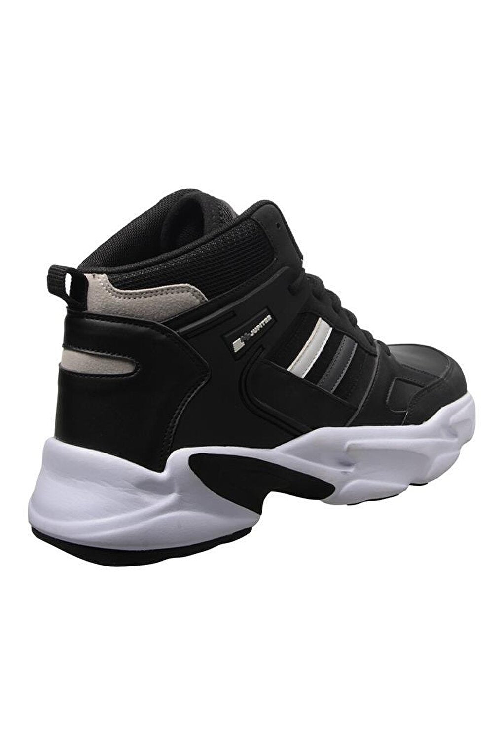 Unisex Black-white Basketball Shoes