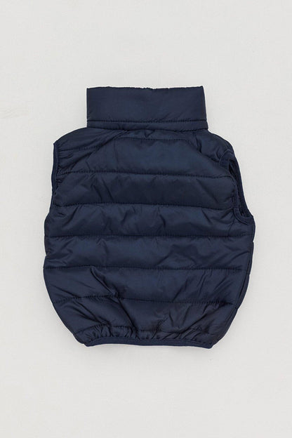 High Collar Boy's Puffer Vest