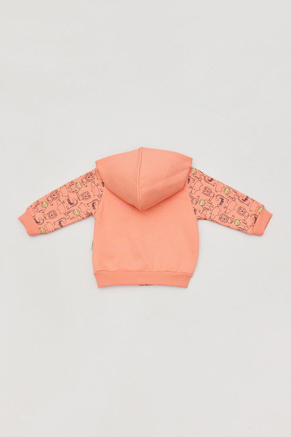 Printed Hooded Baby Boy Sweatshirt