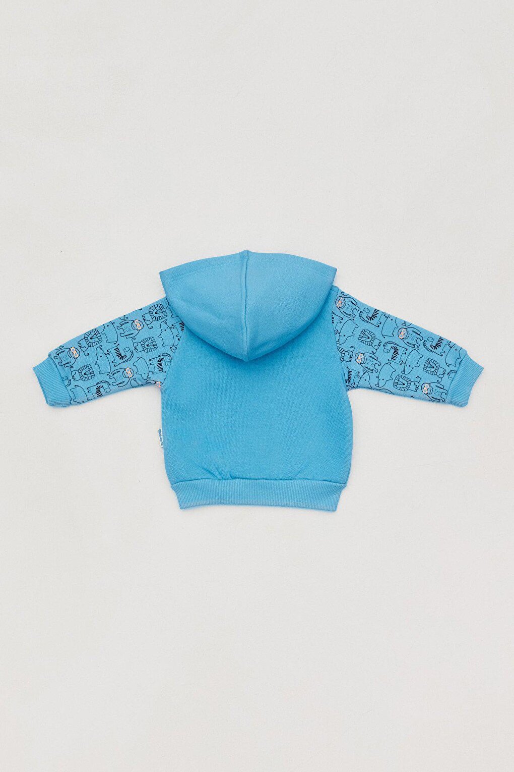 Printed Hooded Baby Boy Sweatshirt