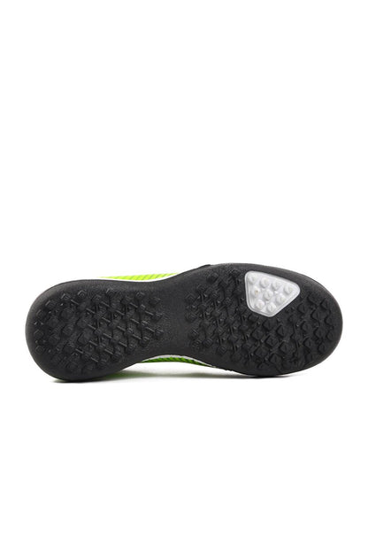 1011-F Green-Black-Smoked Children's Astroturf Field Shoes