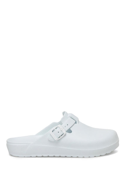 OLA 3FX White Men's Sabo Slippers