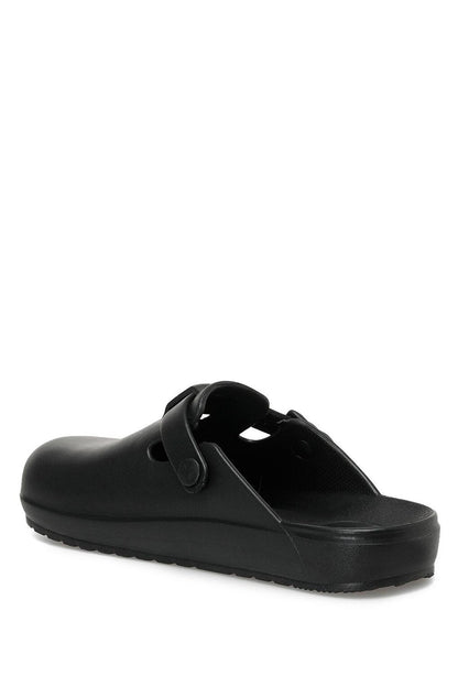 OLA 3FX Black Men's Sabo Slippers