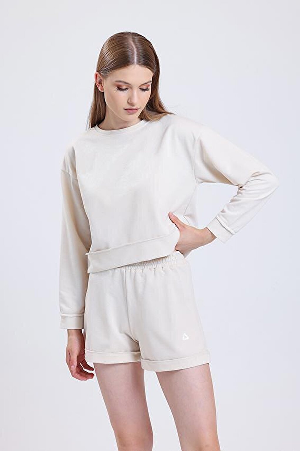 Ltn-G202 Long Sleeve T-shirt Shorts Set