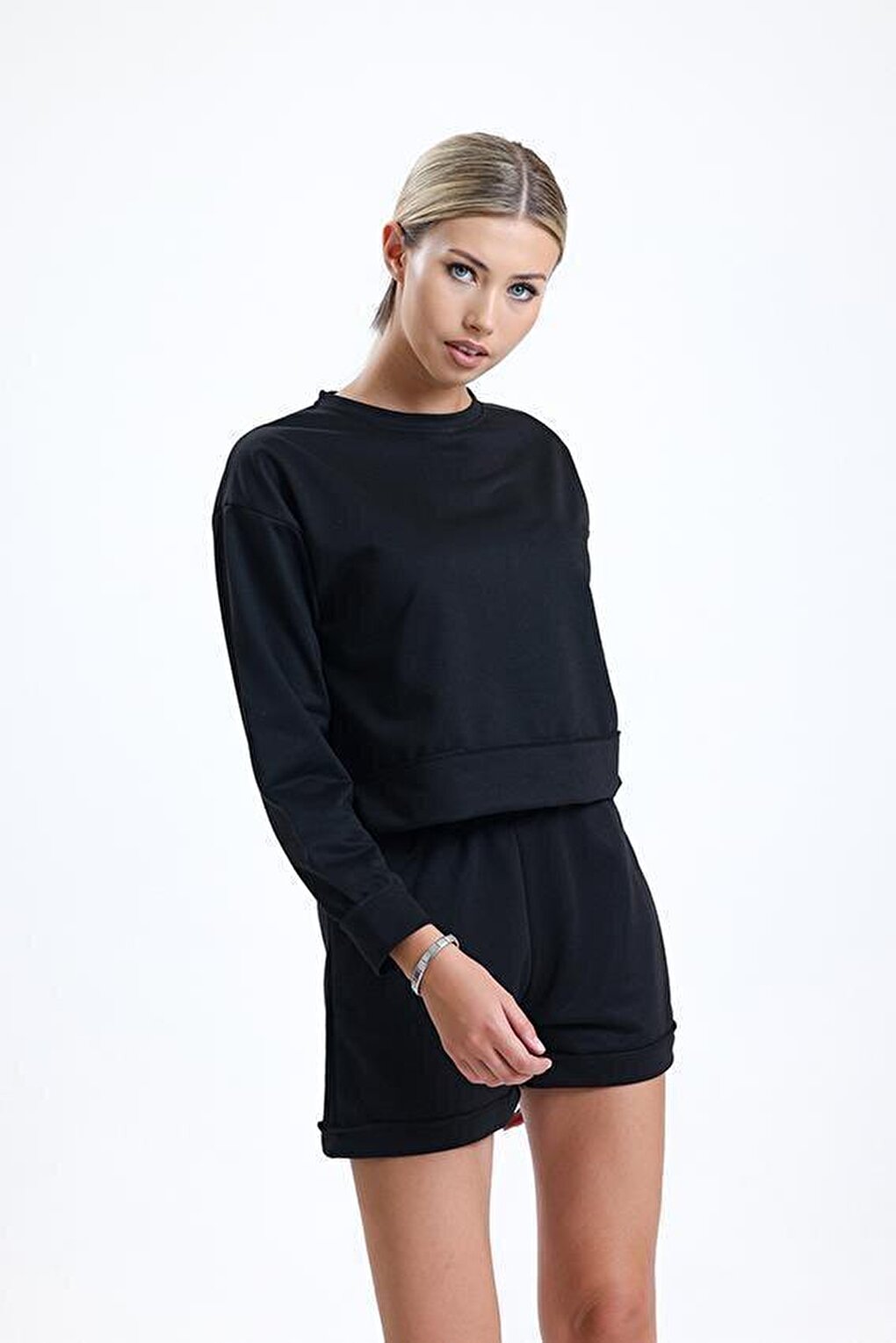 Ltn-G202 Long Sleeve T-shirt Shorts Set