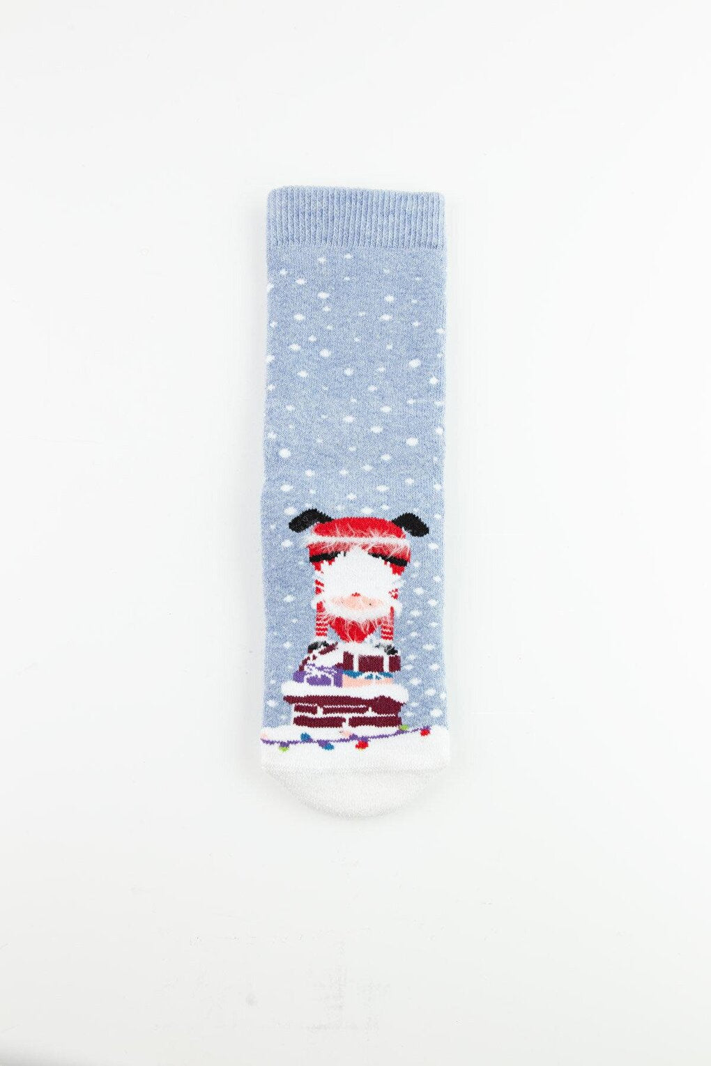 3-pack Santa Claus Anti-Slip Towel Children's Socks