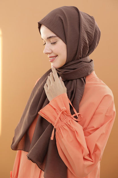 Brown Enzo Shawl