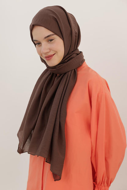 Brown Enzo Shawl