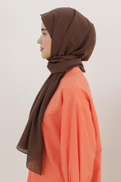 Brown Enzo Shawl