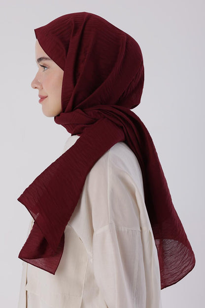 Burgundy Enzo Shawl