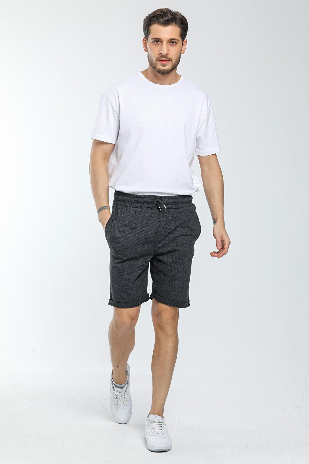 Men's Regular Fit Double Leg Shorts SPR21Y51