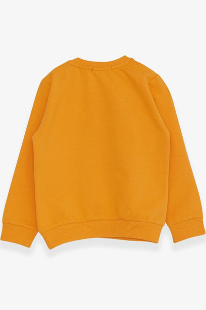 Baby Boy Sweatshirt Rocket Printed Mustard Yellow (1.5 Years)