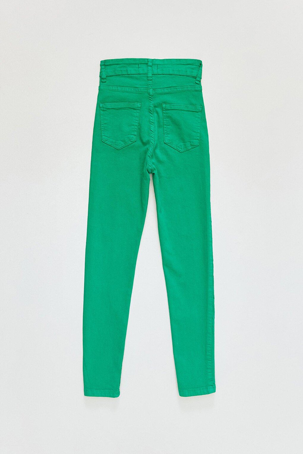 High Waist Girls Skinny Trousers