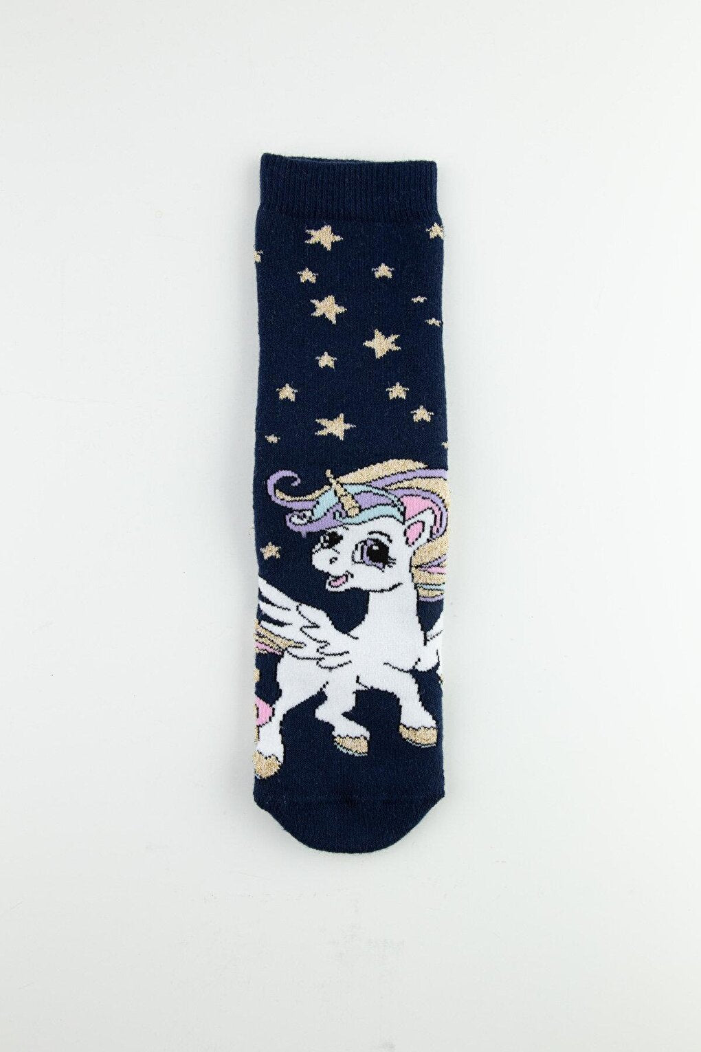 3-Piece Unicorn Non-Slip Sole Towel Children's Socks