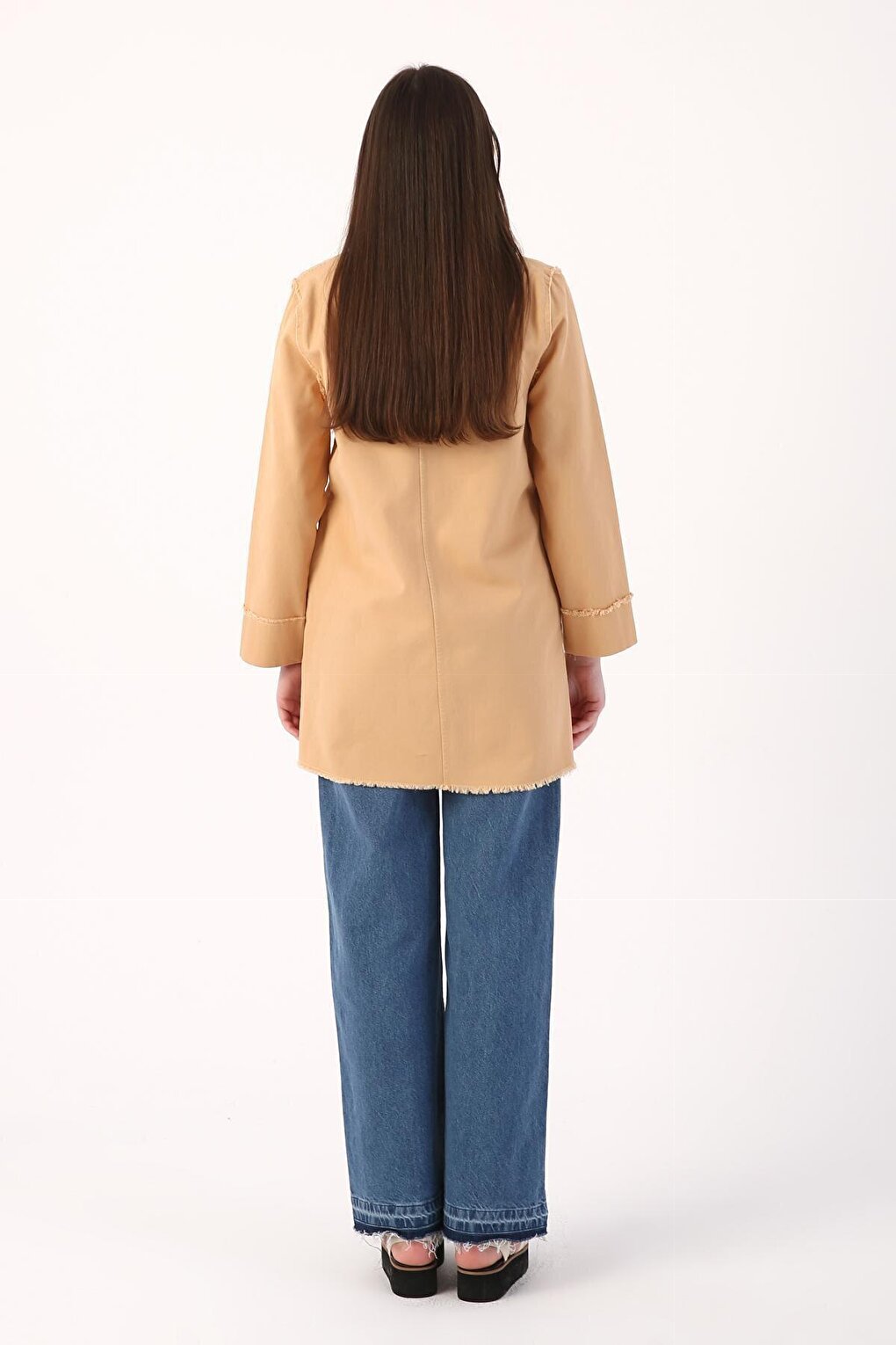 Biscuit Tassel Snap Jacket