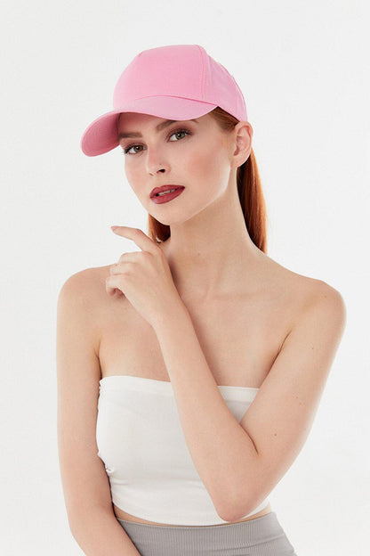 Basic Adjustable Back Cap Hat