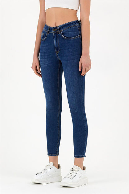 Women's Slim Fit Jeans Navy Blue