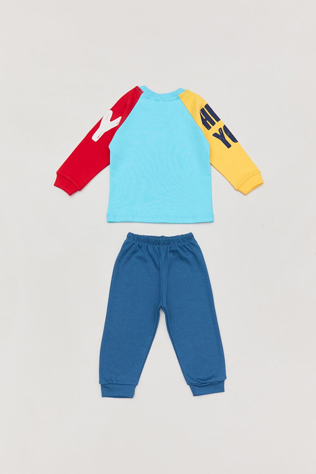 Printed Boys Tracksuit Set