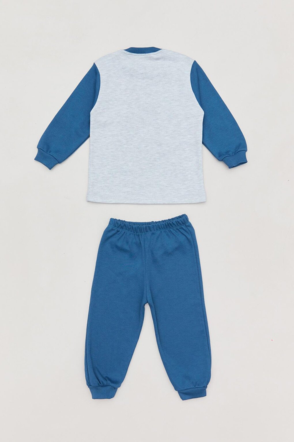 Unisex Children's Tracksuit Set with Teddy Bear Embroidery