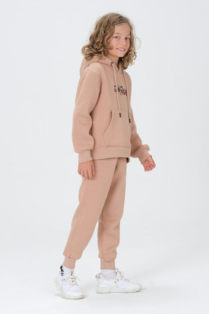 Boy's Hooded Tracksuit Set