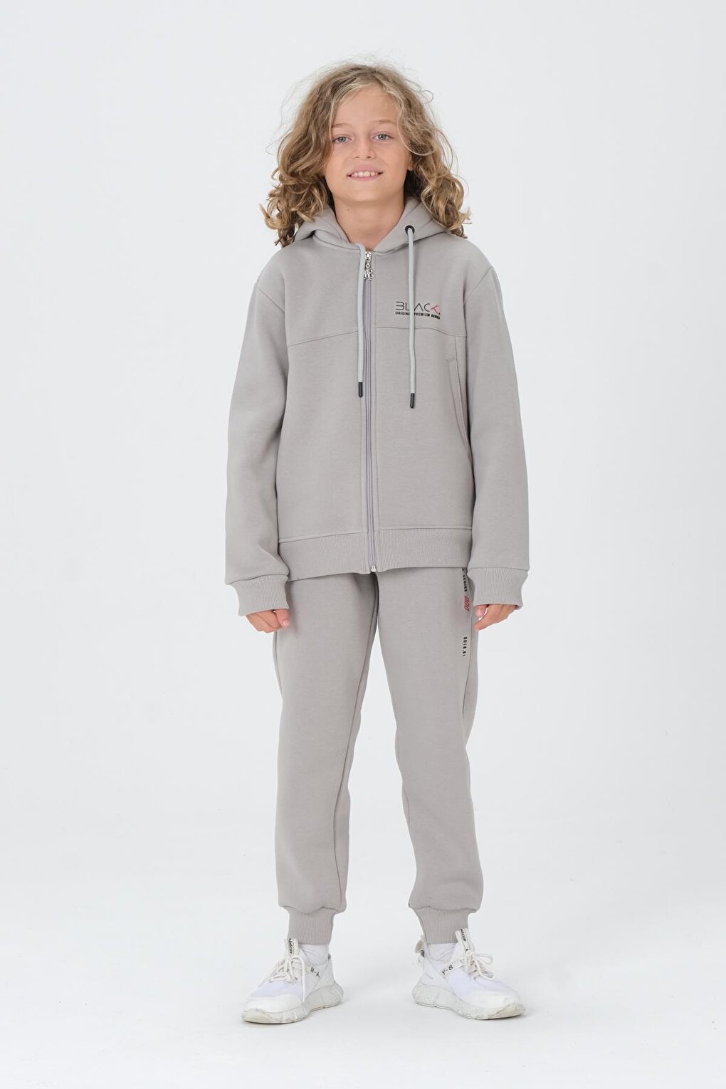 Boy's Hooded Tracksuit Set