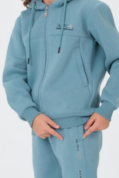 Boy's Hooded Tracksuit Set