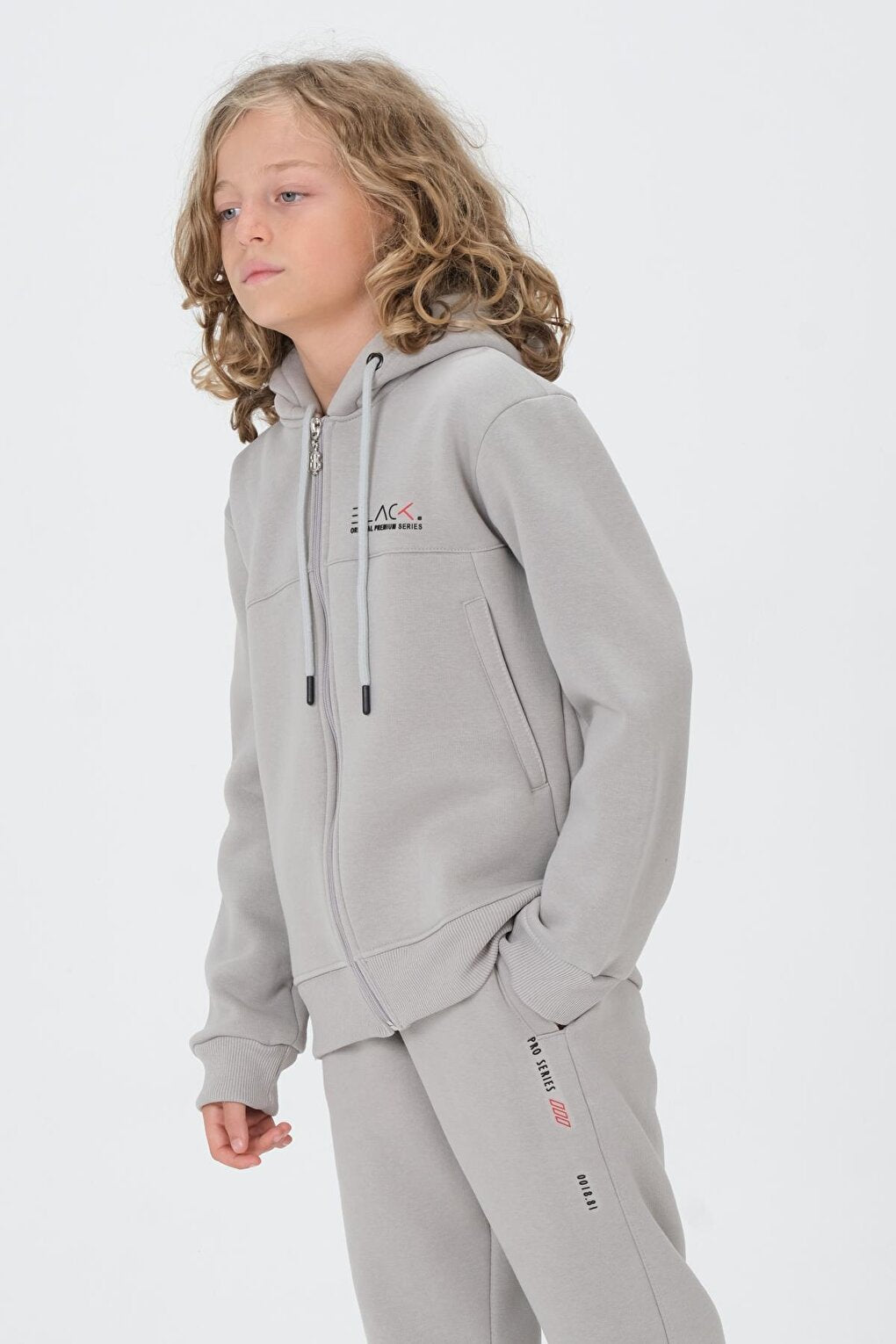 Boy's Hooded Tracksuit Set