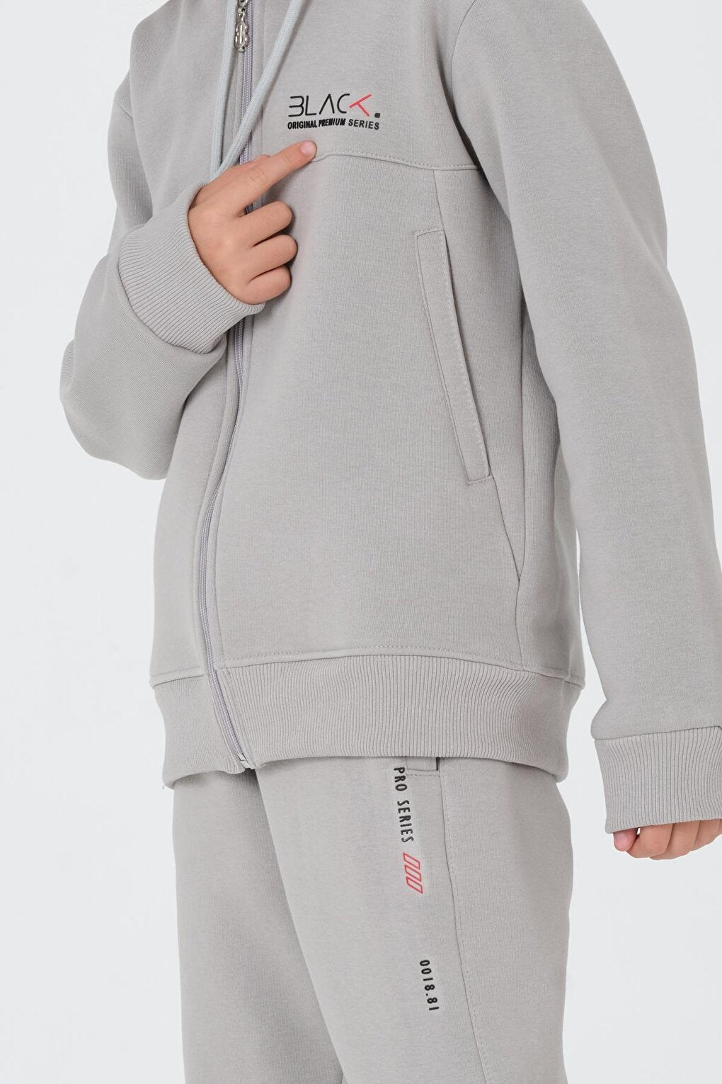 Boy's Hooded Tracksuit Set